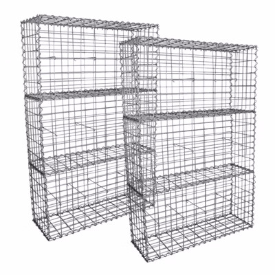 Lot de 6 Paniers de Gabions 100 x 50 x 30