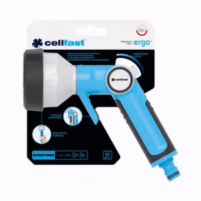 Pistolet d&rsquo;arrosage 4 fonctions ERGO – Cellfast