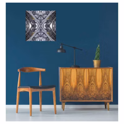 Poster intissé TOUR EIFFEL DESIGN 50 x 50 cm – Décoration intérieure HD