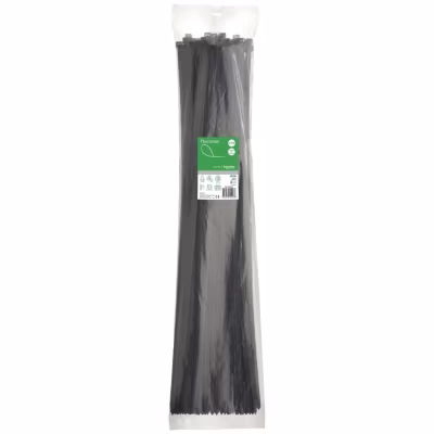 Schneider – Collier De Serrage Plastique Grande Taille 780×8,8mm – Nylon – Lot De 100 Colliers Serre-câbles