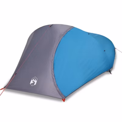 Tente de camping à dôme 4 personnes bleu imperméable vidaXL