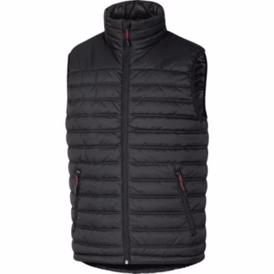 Gilet doudoune sans manche en polyamide ripstop enduit PU noir/rouge TXL – DELTA PLUS – GDOONNRXG