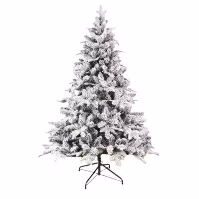 Arbre de Noël enneigé Artificiel Pin 210 cm Epais Réaliste 1791 Branches