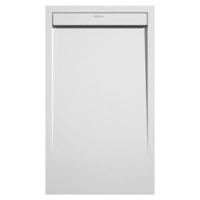 Receveur de douche Blanc, finition Lisse Stone SMART, grille de couleur – 190 x 90 cm