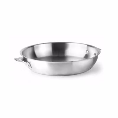 Poêle inox amovible combi 32 cm