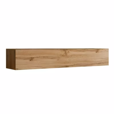 Meuble TV suspendu 180cm coloris chene Wotan. Collection SWITCH.