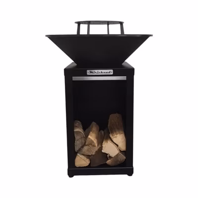 BRASERO COULEUR NOIR diamètre 75cm
