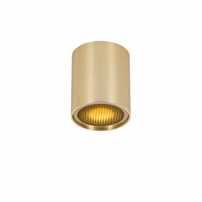 Spot en saillie design or GU10 50mm – Tubo Honey