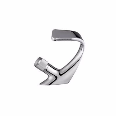 Robinet de lavabo sur plage en laiton chromé 80115 collection Erymanthe
