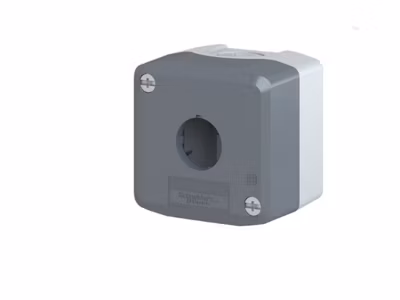 Boîtier une position pour boutonnerie Schneider Harmony XALD