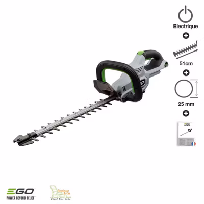 Taille haies sans fil lame 51cm Ego Power  HT2000E sans batterie ni chargeur