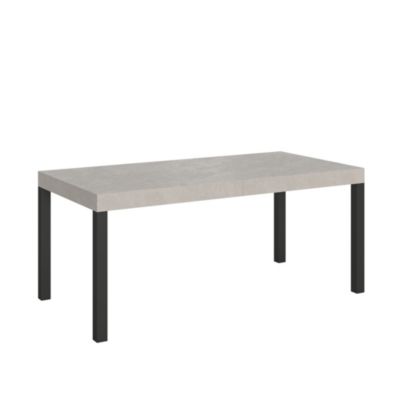 Table extensible 200/304×90 cm Everyday Premium pieds cachemire anthracite