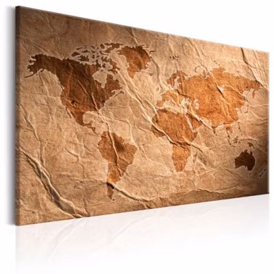Tableau Cartes du monde Paper Map 60×40 cm