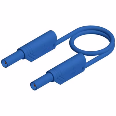 Hirschmann Test & Measurement MLS WS 200/2,5 bl – Cordon de mesure de sécurité 2 m 4 mm