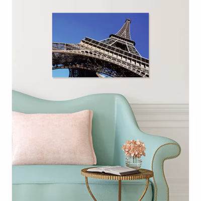 Tableau toile XXL en kit Tour Eiffel Paris 60 x 40 cm – Toile textile sans PVC