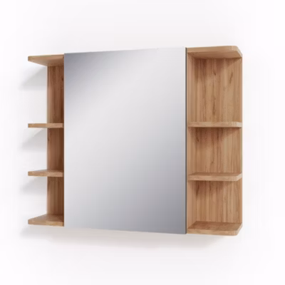 Vicco Armoire de toilette Chêne de force doré 79.6x64cm