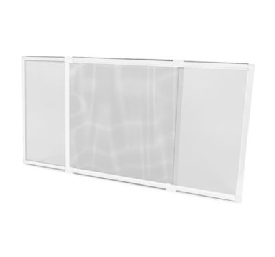 Moustiquaire Extensible pour Volet Roulant – Aluminium Blanc – Entre 750 et 1400 mm