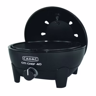 Barbecue De Table A Gaz Portable Citi Chef 40 Revêtement Céramique Camping CADAC