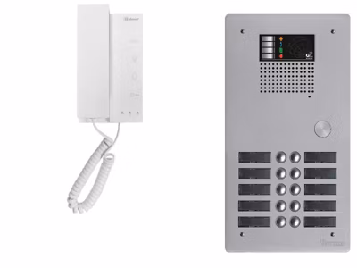 Kit interphone avec 9 combinés GOLMAR Collectif