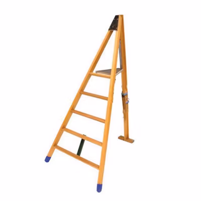 Echelle fruitière télescopique 5 barreaux – Hauteur de travail 2.83m – H2000T