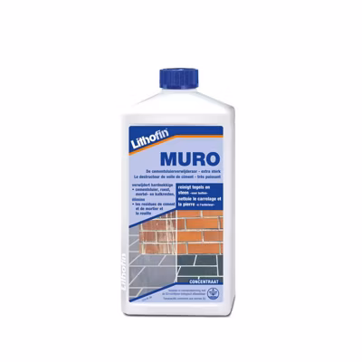 MURO – Nettoyant acide pour voile de ciment épais – Lithofin – 1 L