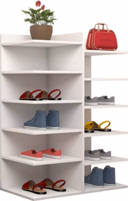 Chaussures Enosa L. 60 x H. 80 x P. 30 cm Blanc