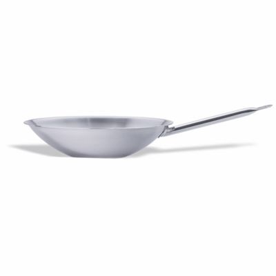 Wok Inox à Fond Plain 36 cm – Pujadas