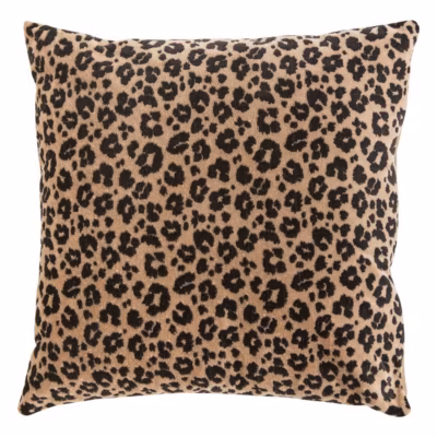 Coussin Lynra noir 40x40cm – Atmosphera