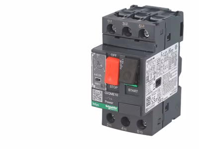 Disjoncteur Schneider TeSys GV2 réglable de 1 à 1,6A
