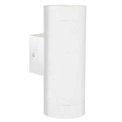Applique murale TIN Maxi Double Métal Blanc, H.19 – IP54 – GU10 /Nordlux Extérieur