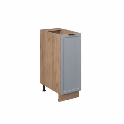 Vicco Meuble de cuisine Bleu clair-gris 30cm sans PT