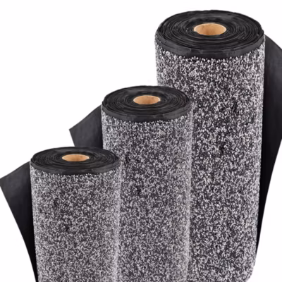 Bâche gravillonnée 22 m x 1 m de large pour les bordures de bassin, gris Aquagart