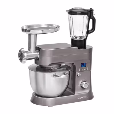 Robot patissier multifonction 4 en 1 – 6,2 L 1200W Clatronic KM 3674 Titan