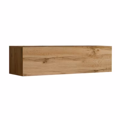 Meuble TV suspendu coloris chene Wotan 120cm collection SWITCH.