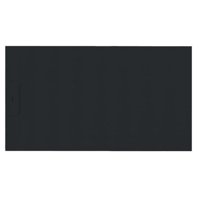 SIENA – Receveur de douche 100x70cm Noir – Antidérapant – Résistant & design – Disponible en plusieurs dimensions et coloris